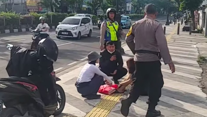 Viral Wanita Histeris di Margonda Depok, Polisi Evakuasi ke Dinsos