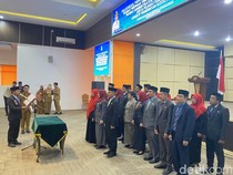 Walkot Parepare Tasming Lantik 22 Pejabat-Dewas PAM, Ini Daftarnya