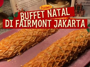 Video: Buffet Natal di Hotel Bintang 5 Jakarta, Ada Roasted Wagyu hingga Seafood Tower