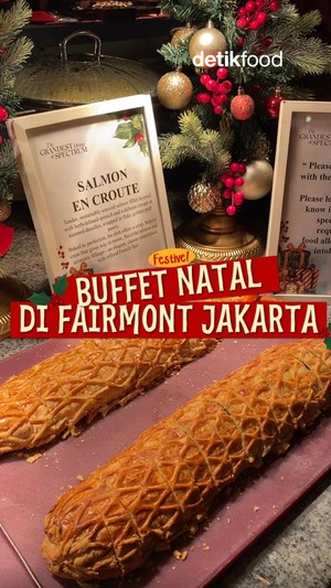 Video: Buffet Natal di Hotel Bintang 5 Jakarta, Ada Roasted Wagyu hingga Seafood Tower