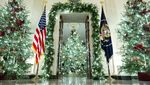 Dekor Natal Gedung Putih Dipuji tapi Juga Disentil Netizen