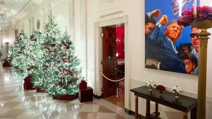 Dekorasi Natal Gedung Putih 2025