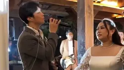 Dikta Jadi Wali-Nyanyi di Nikahan Adik, Pengantin Nangis