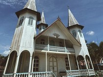 Wajah GKE Imanuel Mandomai, Gereja Tertua di Kalimantan
