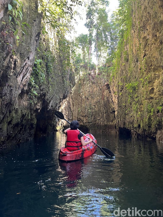 Potret Liburan di Gua Gumantung, Vibesnya Seperti di Film Avatar