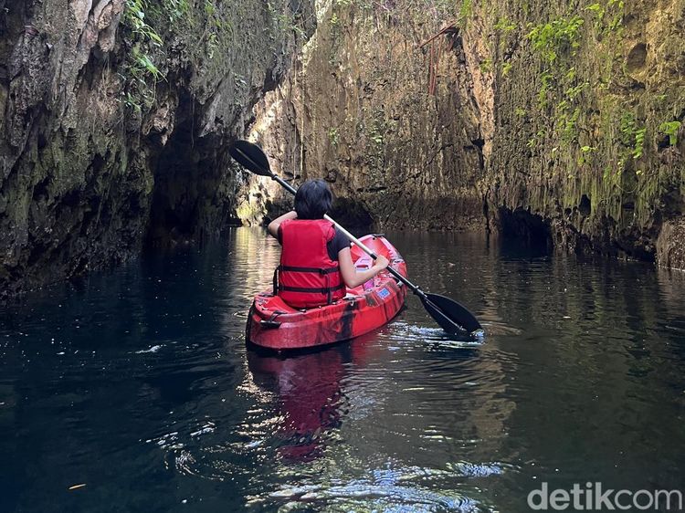 Potret Liburan di Gua Gumantung, Vibesnya Seperti di Film Avatar