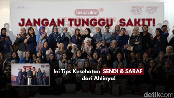 hemaviton Gelar Talkshow Edukasi Kesehatan Sendi dan Saraf