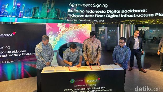 Indosat, Arsari milik Hashim Djojohadikusumo dan Northstar Bikin Joint Venture Serat Optik