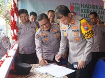 Kapolres Probolinggo Kota Tinjau Pospam dan Pos Terpadu Jelang Nataru