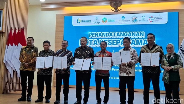 5 Menteri Prabowo Kompak Kembangkan Kopdes Merah Putih