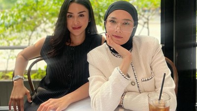 Momen Hangat Mulan Jameela Kumpul Makan Bersama Keluarga dan Sahabat