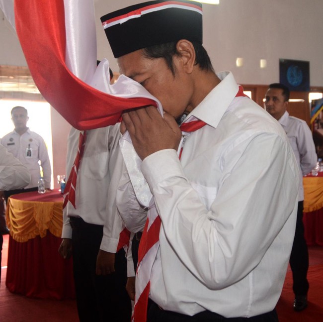 Narapidana Terorisme Ikrar Setia kepada NKRI