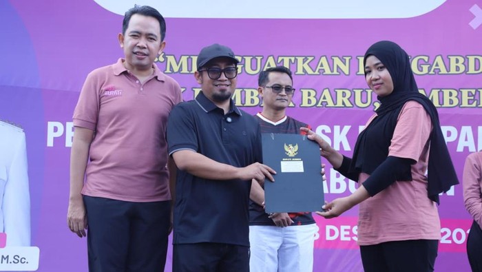 8.344 Tenaga Non-ASN di Jember Terima SK PPPK Paruh Waktu