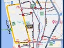 Catat! Ini Rekayasa Lalu Lintas Malam Tahun Baru 2026 di Kuta