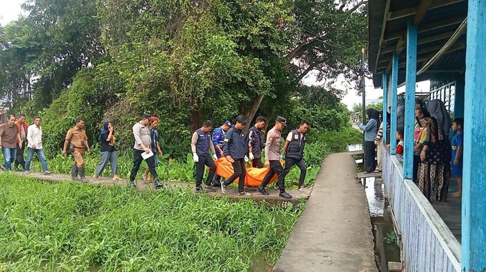 Hilang 2 Hari, Marwan Ditemukan Tewas Mengapung di Rawa Dekat Rumahnya