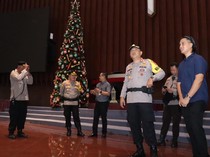 Polisi Tinjau Gereja Reformed Injili Kemayoran, Pastikan Ibadah Natal Aman