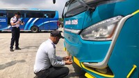 4 Bus di Terminal Bubulak Bogor Tak Layak Jalan Jelang Natal dan Tahun Baru