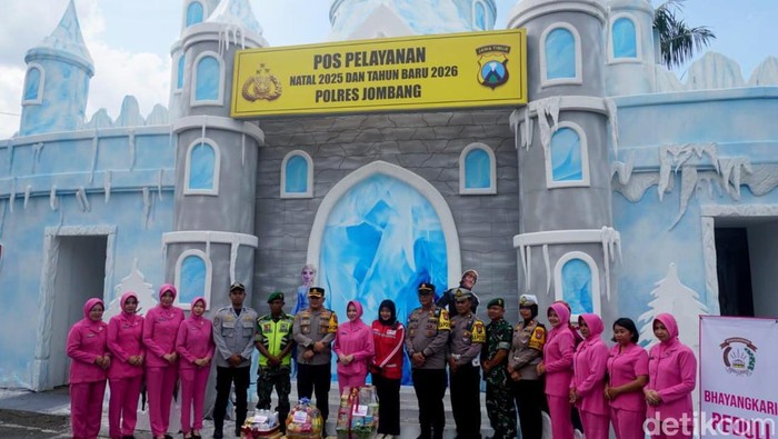 Pos pelayanan (Posyan) Natal dan Tahun Baru Polres Jombang