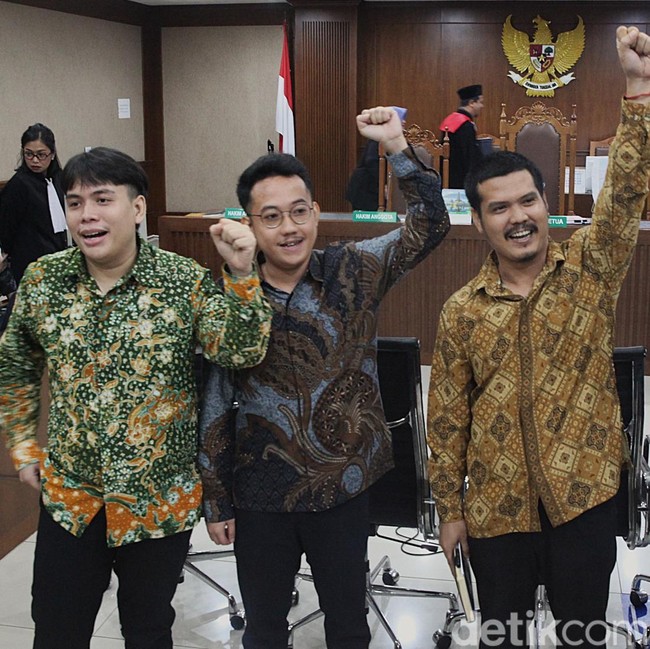 Potret Sidang Eksepsi Delpedro Marhaen dkk