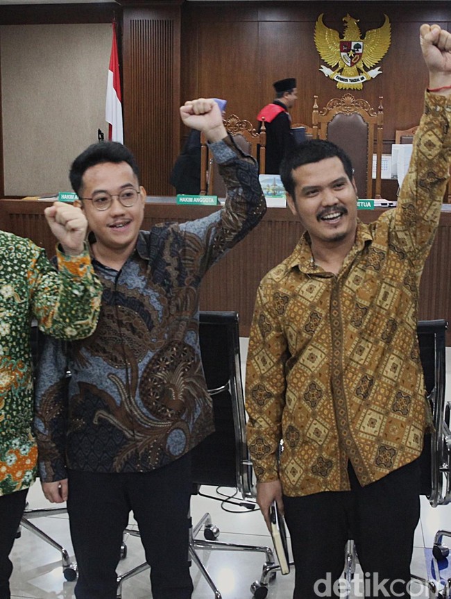 Potret Sidang Eksepsi Delpedro Marhaen dkk