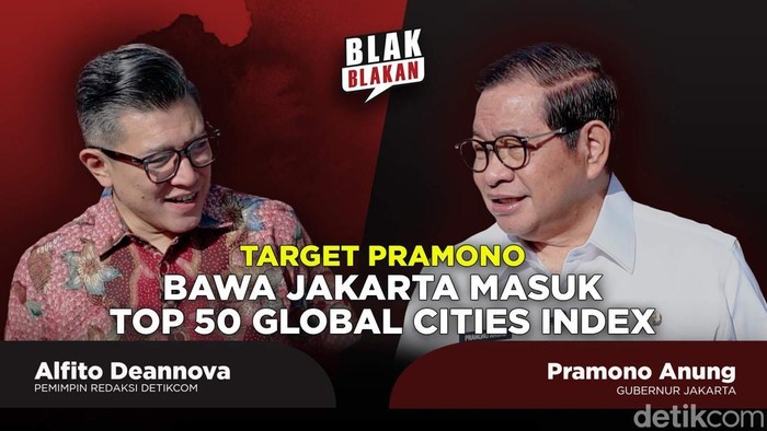 Target Pramono Bawa Jakarta Masuk Top 50 Global Cities Index