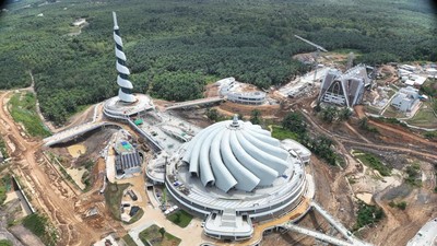 Masjid IKN Sudah Hampir Jadi, Begini Penampakan Terbarunya