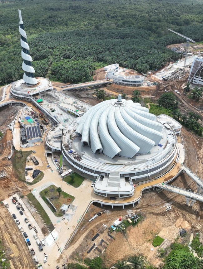 Masjid IKN Sudah Hampir Jadi, Begini Penampakan Terbarunya