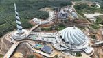 Megah! Potret Terbaru Masjid Negara IKN yang Sudah Mau Rampung
