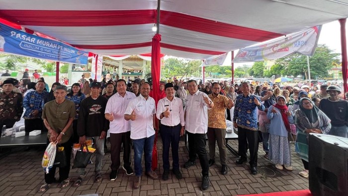 Sambut HUT Ke-50, INALUM Gelar Pasar Murah di 10 Kabupaten/Kota di Sumut