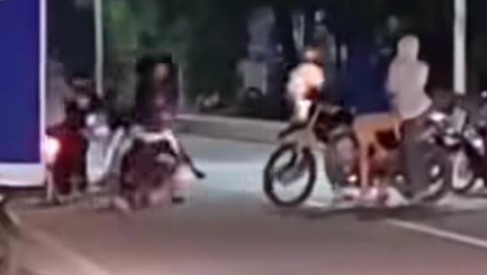 Geng Motor Serang Warga di Jalan Raya Maros, 1 Orang Kena Busur di Dada