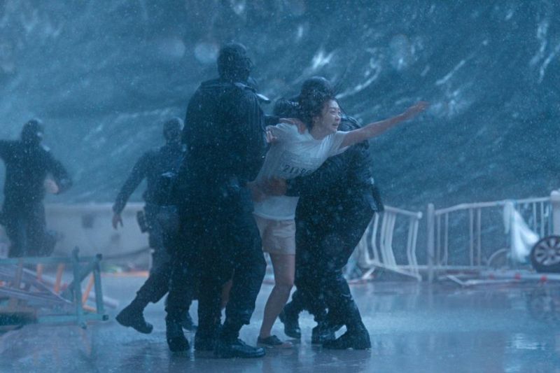 Adegan Kim Da Mi dalam film The Great Flood