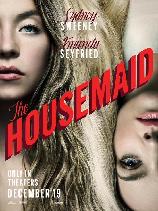 Cuplikan adegan dalam film The Housemaid (2025).