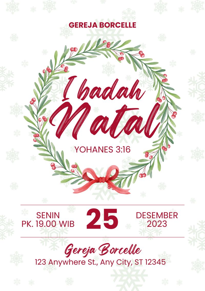 Undangan Natal