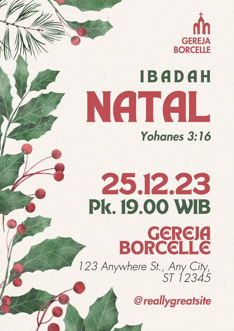 Undangan Perayaan Natal