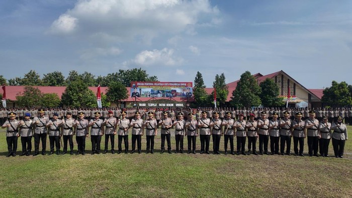 247 siswa Diktukba TA 2025 dilantik menjadi bintara Polri berpangkat Brigadir Polisi Dua (Bripda)