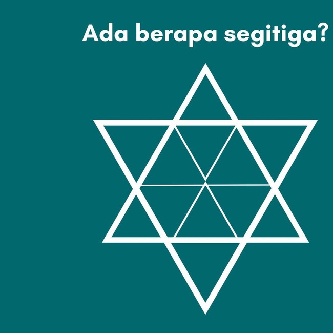 Hitung Jumlah Bangun Ruang Ini, Kelihatannya Mudah tapi Bikin Keder