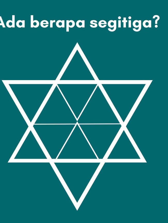 Hitung Jumlah Bangun Ruang Ini, Kelihatannya Mudah tapi Bikin Keder