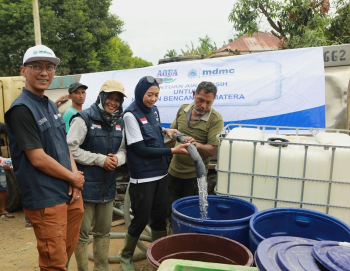 Danone Indonesia Lanjutkan Misi Kemanusiaan untuk Bencana Sumatera