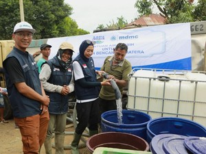 Danone Indonesia Lanjutkan Misi Kemanusiaan untuk Bencana Sumatera