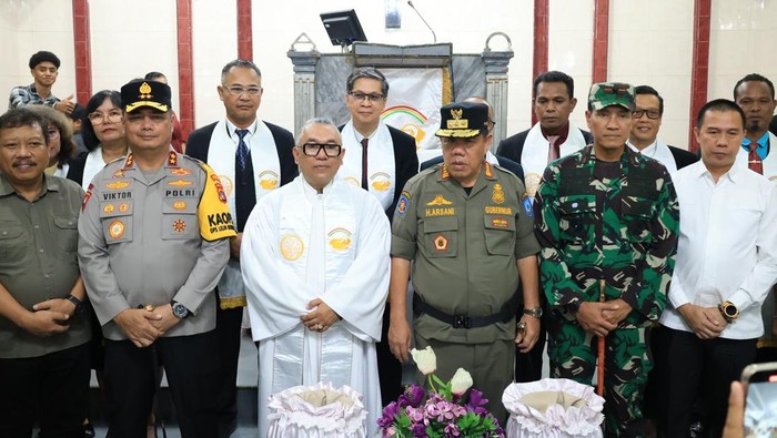 Kapolda dan Gubernur Babel Pastikan Keamanan Ibadah Malam Natal 2025