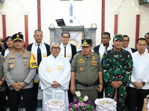 Kapolda dan Gubernur Babel Pastikan Keamanan Ibadah Malam Natal 2025