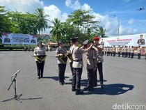 Kapolda Sulut Lantik 78 Bintara Polri, Diharap Jadi Pelopor Keselamatan-HAM