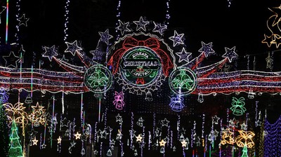 Park Street Kolkata Bersinar Sambut Natal