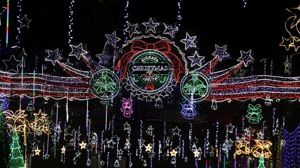 Park Street Kolkata Bersinar Sambut Natal