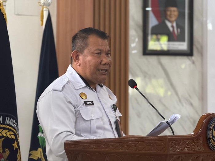 Kepala Kantor Wilayah Direktorat Jenderal Pemasyarakatan Kalimantan Tengah, I Putu Murdiana.