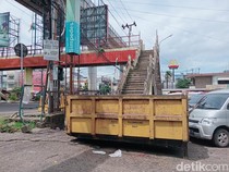 JPO di Palembang Bau Pesing-Ada Kotoran Manusia, Ini Kata Wali Kota
