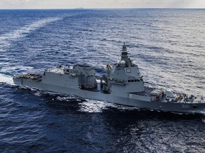 TNI AL Resmi Terima Kapal Perang Kedua Buatan Fincantieri Italia