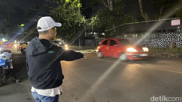 Lokasi kejar-kejaran motor VS delman di Kota Sukabumi.