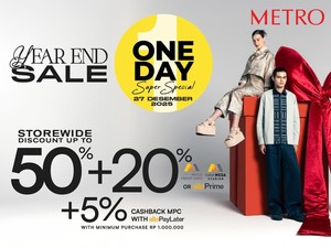 METRO Hadirkan One Day Super Special dengan Diskon Hingga 50%