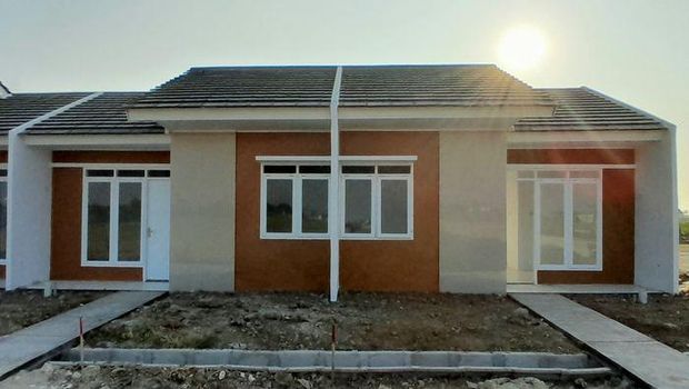 Penampakan rumah di Grand Anandara Residence